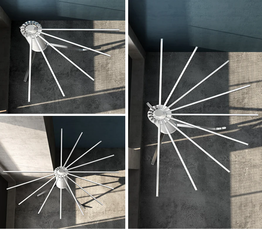 Foldable Clothes Drying Stand with 16 Foldable Rods - TrendyGoods