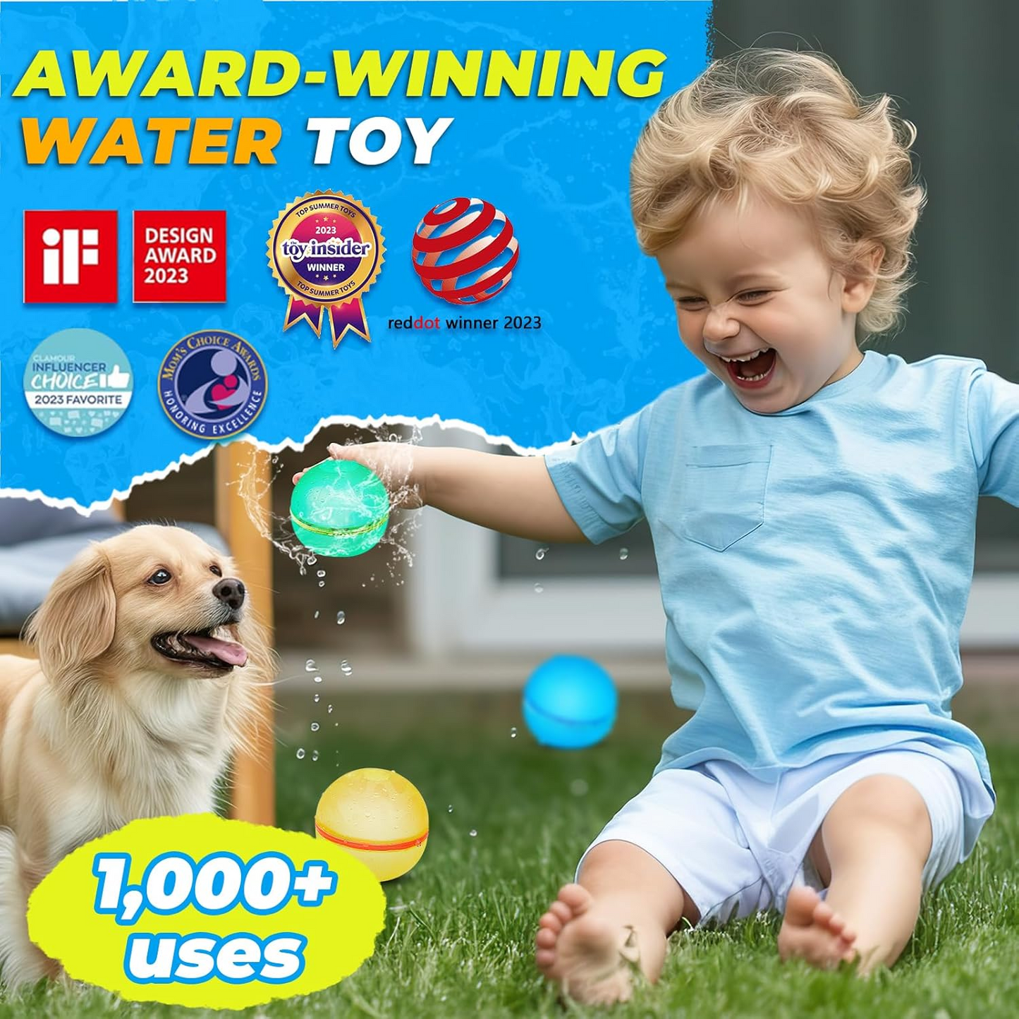 Refillable Magnetic Water Balls for Outdoor Games - TrendyGoods