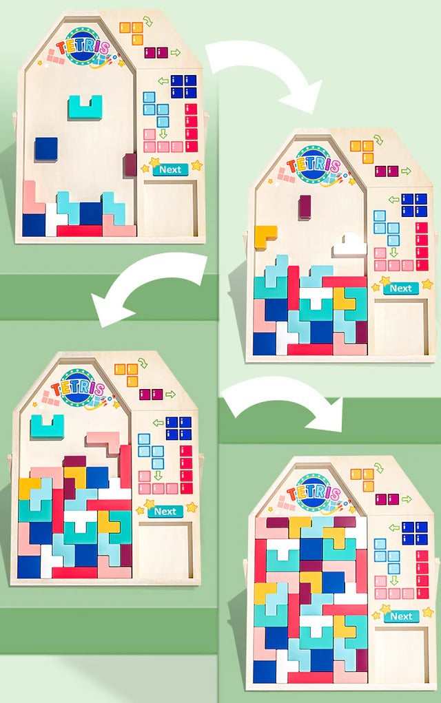 Wood building block puzzle children's intelligence development - TrendyGoods