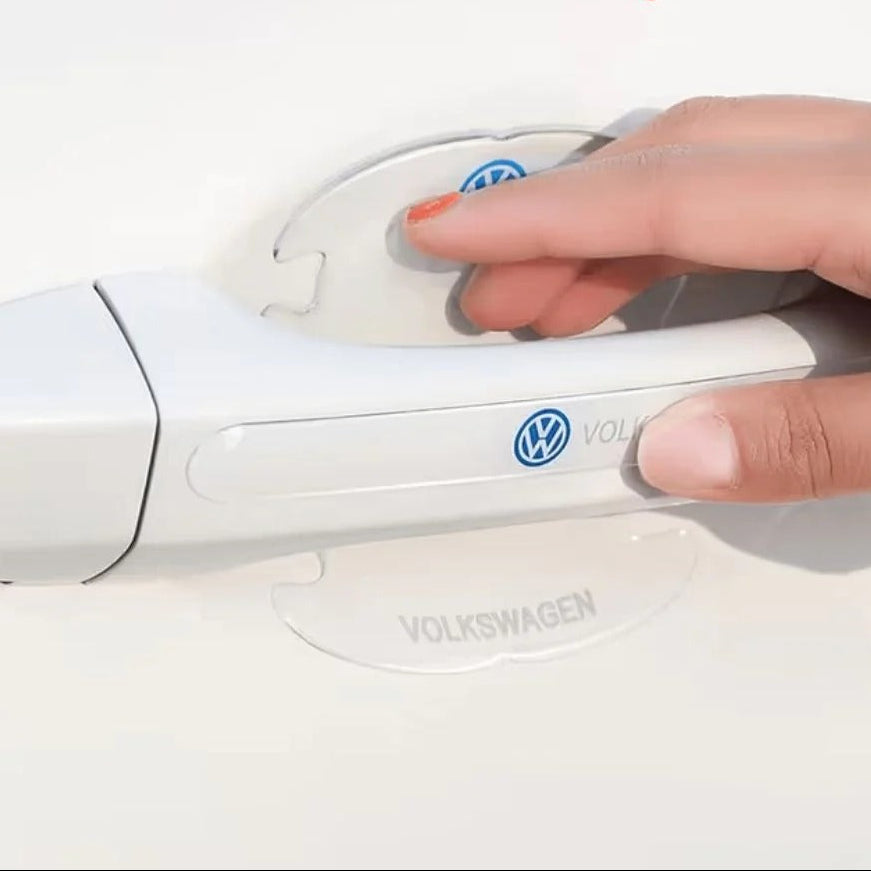 TrendyGoods™ Car Handle Protection Kit – Αντιχαρακτικά Προστατευτικά Χερουλιών Αυτοκινήτου με Λογότυπο (Σετ 8τμχ)