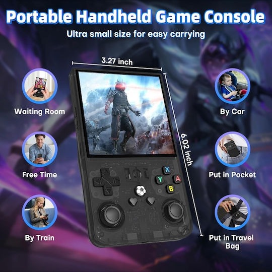 RetroGo™ Φορητή Ρετρό Κονσόλα Παιχνιδιών (R36MAX Edition)