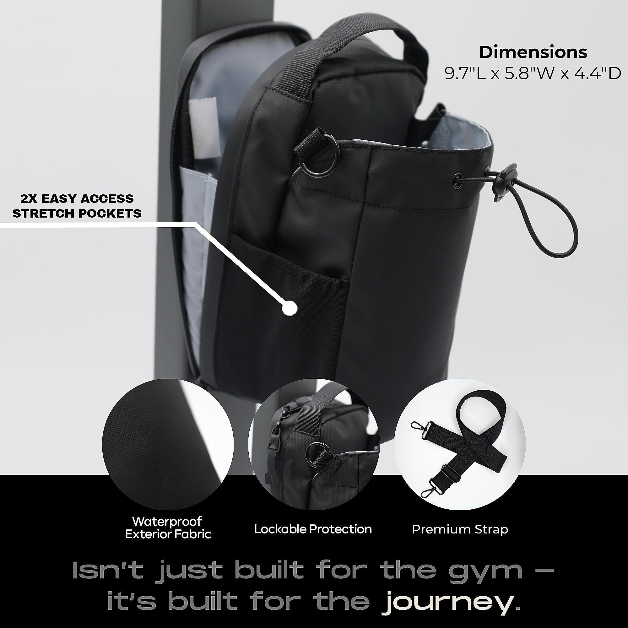 Magnetic Bottle Gym Bag - TrendyGoods