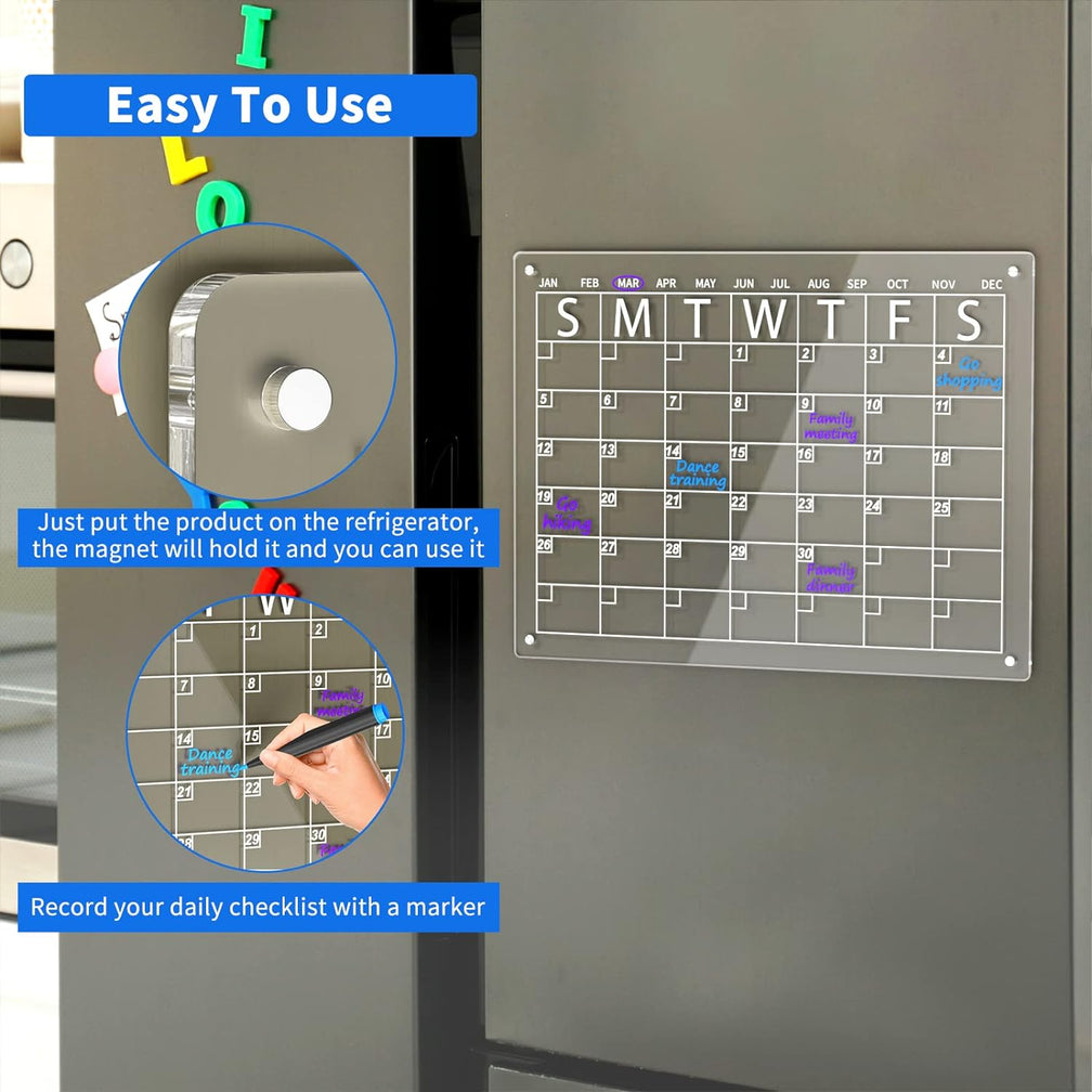 Μαγνητικό Ημερολόγιο Ψυγείου