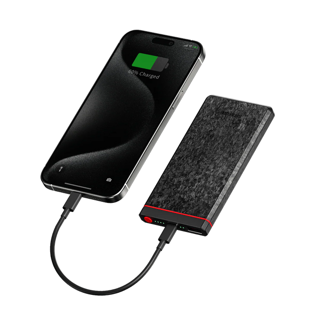 SHARGE CarbonBlade Power Bank, (22.5W, 10K) - TrendyGoods