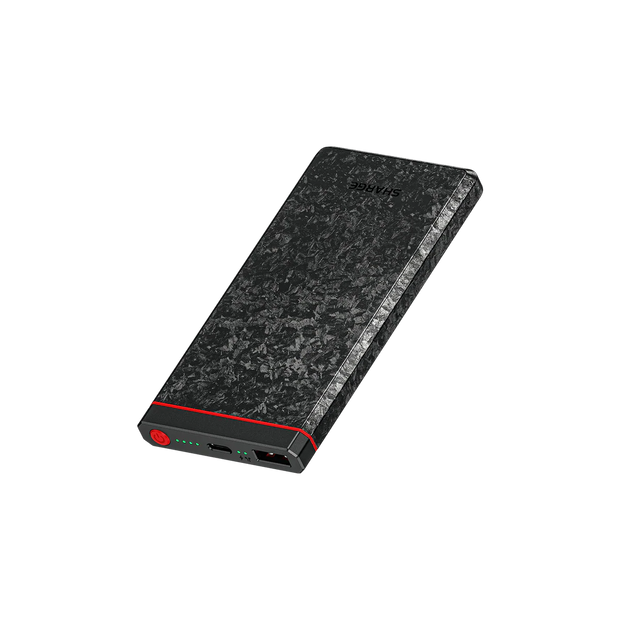SHARGE CarbonBlade Power Bank, (22.5W, 10K) - TrendyGoods