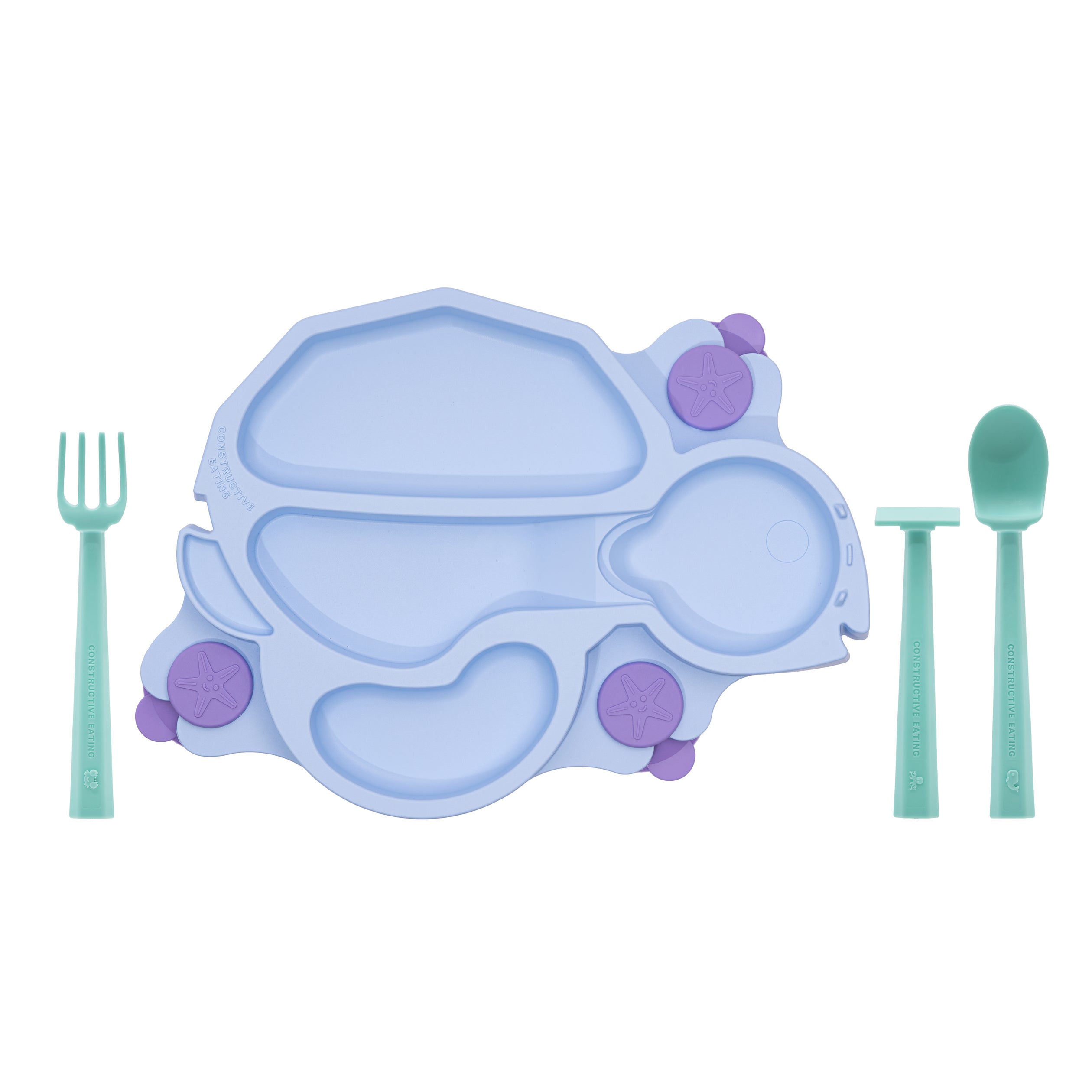 Educational Plates for babies, Divided Suction Plate for Babies - TrendyGoods