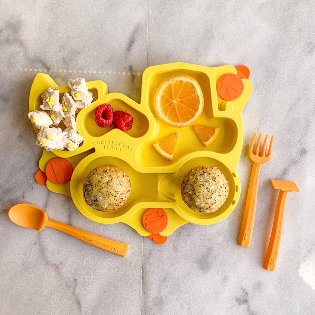 Educational Plates for babies, Divided Suction Plate for Babies - TrendyGoods