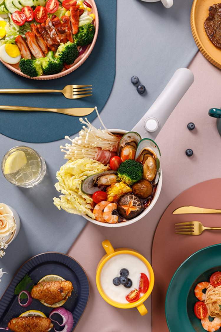 Ηλεκτρική Κατσαρόλα 1.5L – Αντικολλητική & Πολυλειτουργική