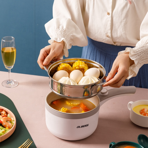 Ηλεκτρική Κατσαρόλα 1.5L – Αντικολλητική & Πολυλειτουργική