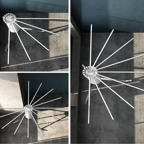 Foldable Clothes Drying Stand with 16 Foldable Rods - TrendyGoods