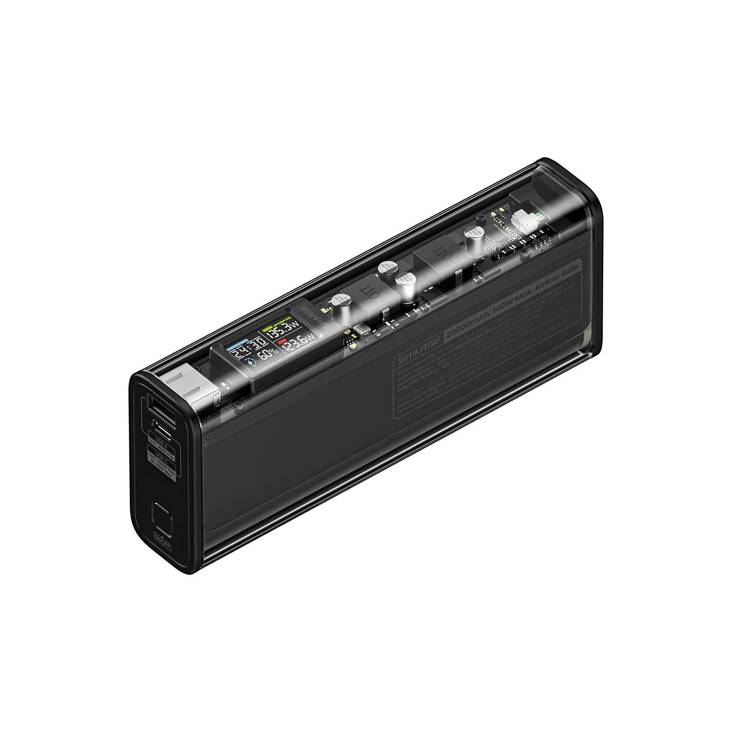Shargeek 140W Power Bank - 20000mAh - TrendyGoods