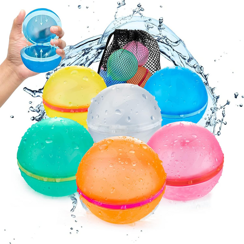 Refillable Magnetic Water Balls for Outdoor Games - TrendyGoods