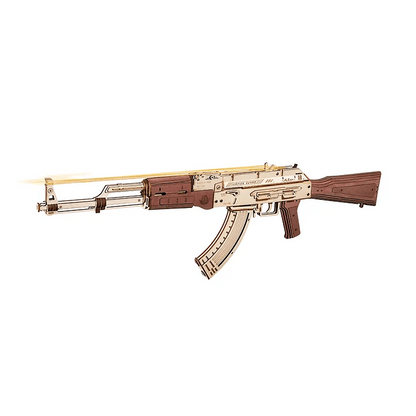 ROKR AK-47 Assault Rifle Gun Toy 3D Wooden Puzzle LQ901 - TrendyGoods