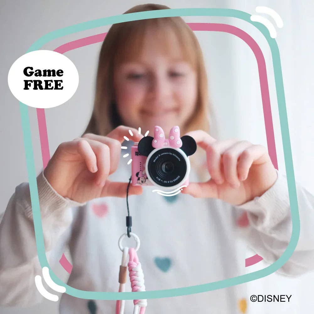 Disney Minnie Mouse Mini Camera | Παιδική Ψηφιακή Κάμερα, Polka Dots, Ανθεκτική