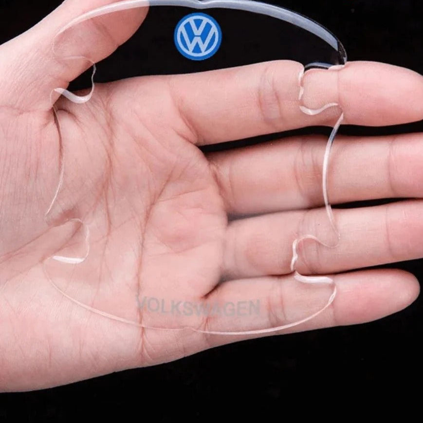 TrendyGoods™ Car Handle Protection Kit – Αντιχαρακτικά Προστατευτικά Χερουλιών Αυτοκινήτου με Λογότυπο (Σετ 8τμχ)