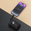 Dudao K14 Power Bank 10000mAh | USB-C & Lightning Cables, Compact, Black