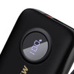 Dudao K14 Power Bank 10000mAh | USB-C & Lightning Cables, Compact, Black
