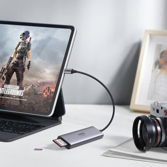 Ugreen CM511 USB-C Hub | 3x USB 3.2, HDMI 4K 60Hz, SD & TF Reader, MacBook